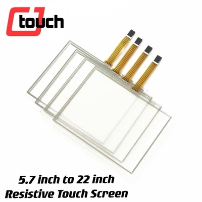پنل لمسی Resistive 5 Wire 4 Wire 5.7-22 اینچ 35 میلیون لمس دوام