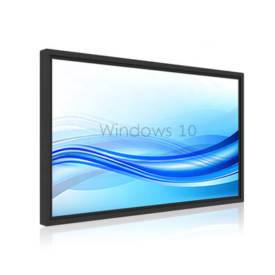 پنل لمسی مادون قرمز تعاملی ODM، صفحه نمایش لمسی 43 اینچی Antiglare 10 Point
