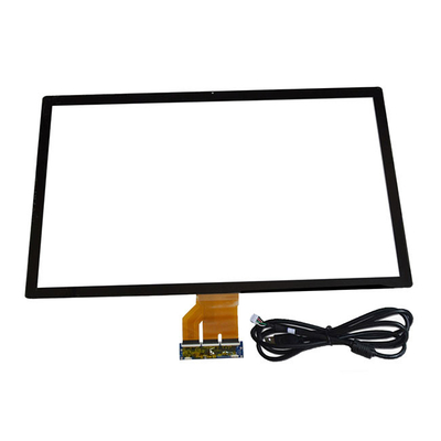 صفحه نمایش لمسی چند نقطه ای PCAP برای آموزش ولتاژ ورودی 32-55 اینچ 5 ولت