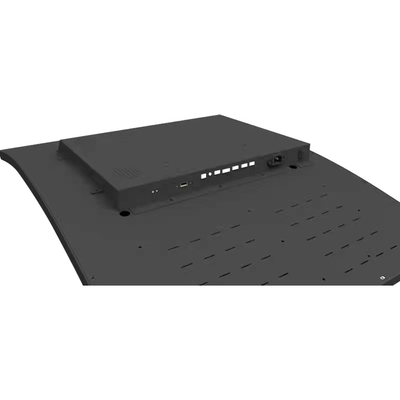 صفحه نمایش لمسی منحنی 43 اینچی 4K با قاب نوار LED